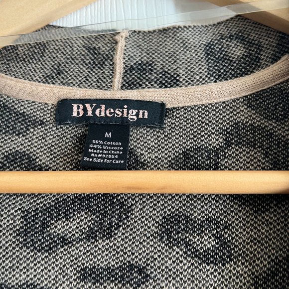 Leopard Print Cardigan - Picture 4 of 4